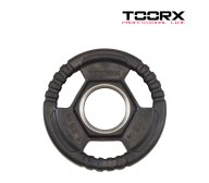 Toorx Rubber Plate Tri-Grip 1.25KG | Tip Top Sports Malta | Sports Malta | Fitness Malta | Training Malta | Weightlifting Malta | Wellbeing Malta