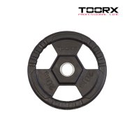 Toorx Rubber Plate Tri-Grip 20KG | Tip Top Sports Malta | Sports Malta | Fitness Malta | Training Malta | Weightlifting Malta | Wellbeing Malta