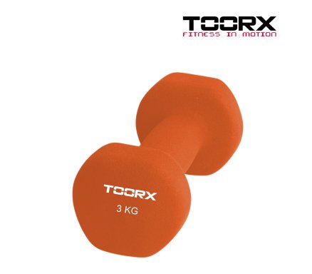 Toorx Neoprene Dumbbell 3Kg Malta | Dumbbells Malta | Sports Malta | Fitness Malta | Training Malta | Weightlifting Malta | Wellbeing Malta | Tip Top Sports Malta | Tip Top Malta