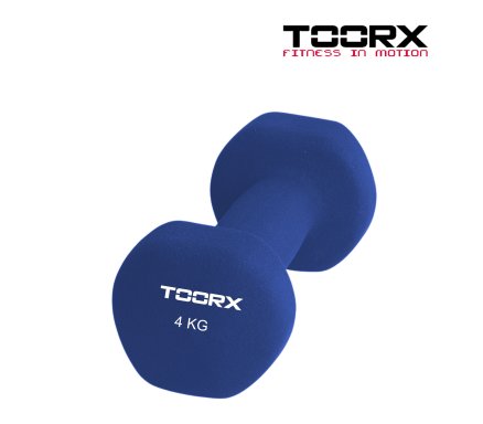 Toorx Neoprene Dumbbell 4Kg Malta | Dumbbells Malta | Sports Malta | Fitness Malta | Training Malta | Weightlifting Malta | Wellbeing Malta | Tip Top Sports Malta | Tip Top Malta