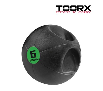 Toorx Medicine Ball w/Handles 6Kg Malta | Medicine Balls Malta | Sports Malta | Fitness Malta | Training Malta | Weightlifting Malta | Wellbeing Malta | Tip Top Sports Malta | Tip Top Malta