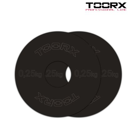 Toorx Olympic Fractional Steel Weight Plates 0.25Kg Pair Malta | Plates Olympic Weights Malta | Sports Malta | Fitness Malta | Training Malta | Weightlifting Malta | Wellbeing Malta | Tip Top Sports Malta | Tip Top Malta
