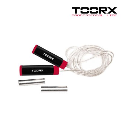 Toorx Professional Steel Weighted Speed Rope Malta | Jump Ropes Malta | Sports Malta | Fitness Malta | Training Malta | Weightlifting Malta | Wellbeing Malta | Tip Top Sports Malta | Tip Top Malta