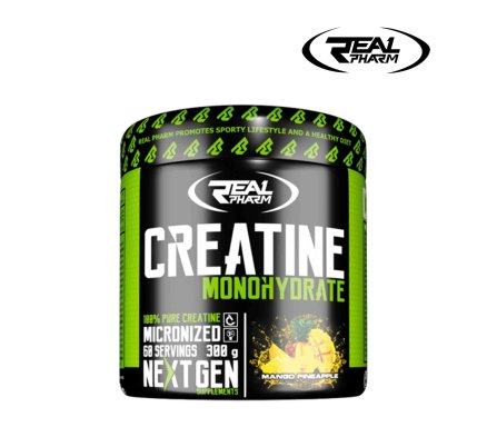 Real Pharm Creatine Monohydrate 300G (Natural) Malta | Pre Workout Malta | Sports Malta | Fitness Malta | Training Malta | Weightlifting Malta | Wellbeing Malta | Tip Top Sports Malta | Tip Top Malta