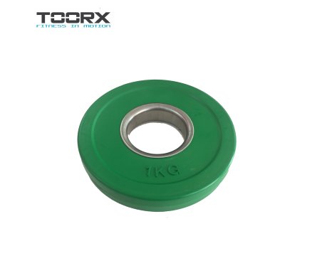 Toorx Fractional Bumper 1Kg Malta | Plates Olympic Weights Malta | Sports Malta | Fitness Malta | Training Malta | Weightlifting Malta | Wellbeing Malta | Tip Top Sports Malta | Tip Top Malta