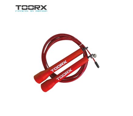Toorx Steel Jump Rope Red Malta | Jump Ropes Malta | Sports Malta | Fitness Malta | Training Malta | Weightlifting Malta | Wellbeing Malta | Tip Top Sports Malta | Tip Top Malta