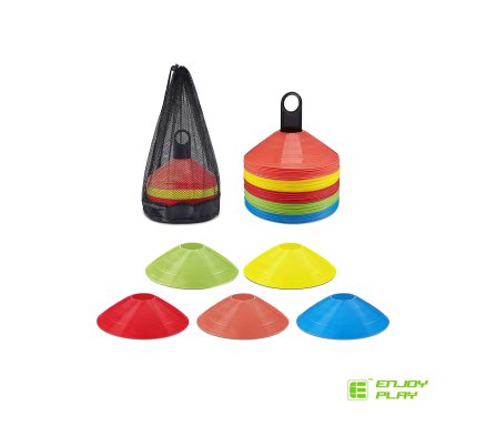 Enjoy Play Agility Cones Set Malta | Cones Malta | Sports Malta | Fitness Malta | Training Malta | Weightlifting Malta | Wellbeing Malta | Tip Top Sports Malta | Tip Top Malta
