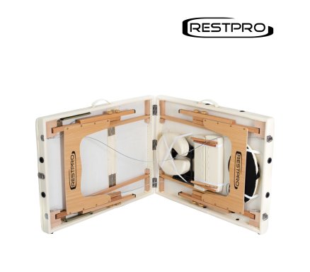Restpro Classic-3 Cream Portable Massage Table Malta | Massage Tables Malta | Sports Malta | Fitness Malta | Training Malta | Weightlifting Malta | Wellbeing Malta | Tip Top Sports Malta | Tip Top Malta