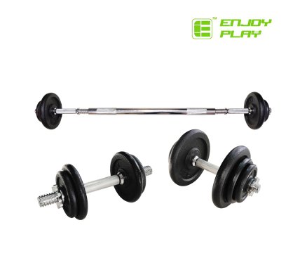 Enjoy Play 30Kg Dumbbell Set Malta | Dumbbells Malta | Sports Malta | Fitness Malta | Training Malta | Weightlifting Malta | Wellbeing Malta | Tip Top Sports Malta | Tip Top Malta