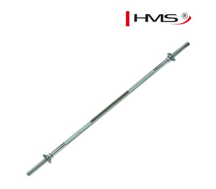 HMS 120cm Regular Straight Bar Malta | Barbells & Rods Malta | Sports Malta | Fitness Malta | Training Malta | Weightlifting Malta | Wellbeing Malta | Tip Top Sports Malta | Tip Top Malta