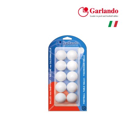 Garlando Table Soccer Balls Pack x10 Malta | Table Soccer Malta | Sports Malta | Fitness Malta | Training Malta | Weightlifting Malta | Wellbeing Malta | Tip Top Sports Malta | Tip Top Malta