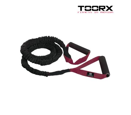 Toorx Elastic Tube W/Rubber Handles Strong Malta | Resistance Bands & Toning Tubes Malta | Sports Malta | Fitness Malta | Training Malta | Weightlifting Malta | Wellbeing Malta | Tip Top Sports Malta | Tip Top Malta