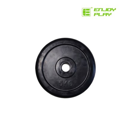Enjoy Play Rubber Weight Plate 5Kg Malta | Plates Rubber Weights Malta | Sports Malta | Fitness Malta | Training Malta | Weightlifting Malta | Wellbeing Malta | Tip Top Sports Malta | Tip Top Malta