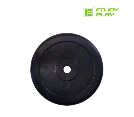 Enjoy Play Rubber Weight Plate 15Kg Malta | Plates Rubber Weights Malta | Sports Malta | Fitness Malta | Training Malta | Weightlifting Malta | Wellbeing Malta | Tip Top Sports Malta | Tip Top Malta
