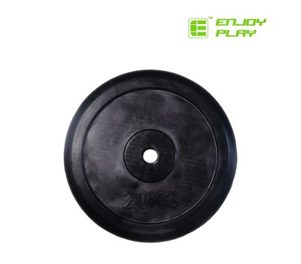 Enjoy Play Rubber Weight Plate 20Kg Malta | Plates Rubber Weights Malta | Sports Malta | Fitness Malta | Training Malta | Weightlifting Malta | Wellbeing Malta | Tip Top Sports Malta | Tip Top Malta