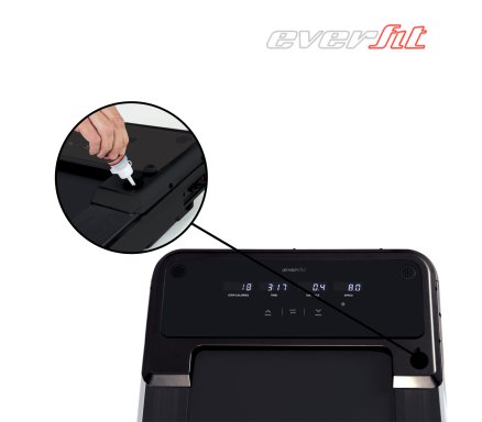 Everfit TFK-135 Slim Treadmill Pearl White Malta | Treadmills Malta | Sports Malta | Fitness Malta | Training Malta | Weightlifting Malta | Wellbeing Malta | Tip Top Sports Malta | Tip Top Malta